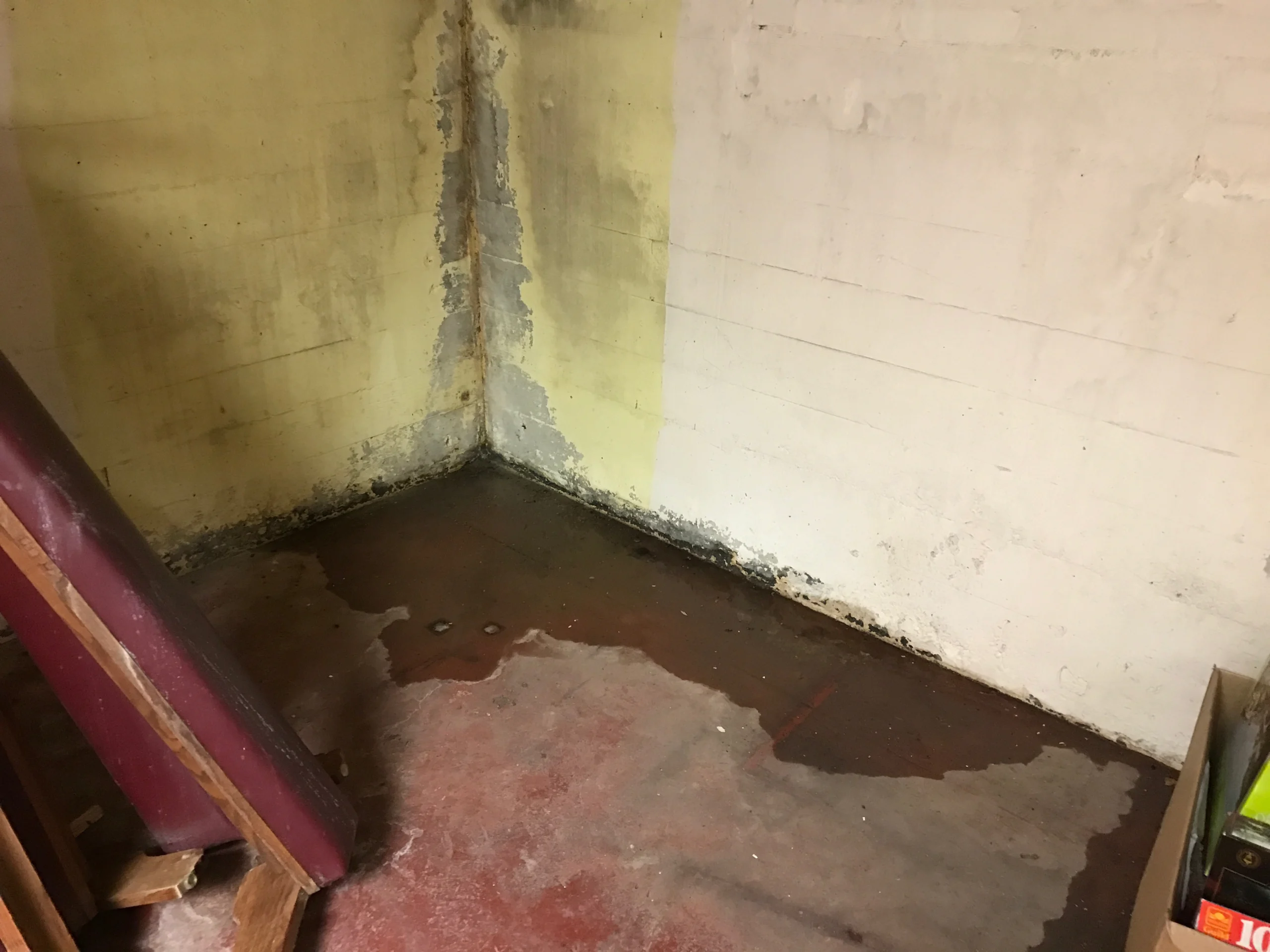 Chapel Basement Water