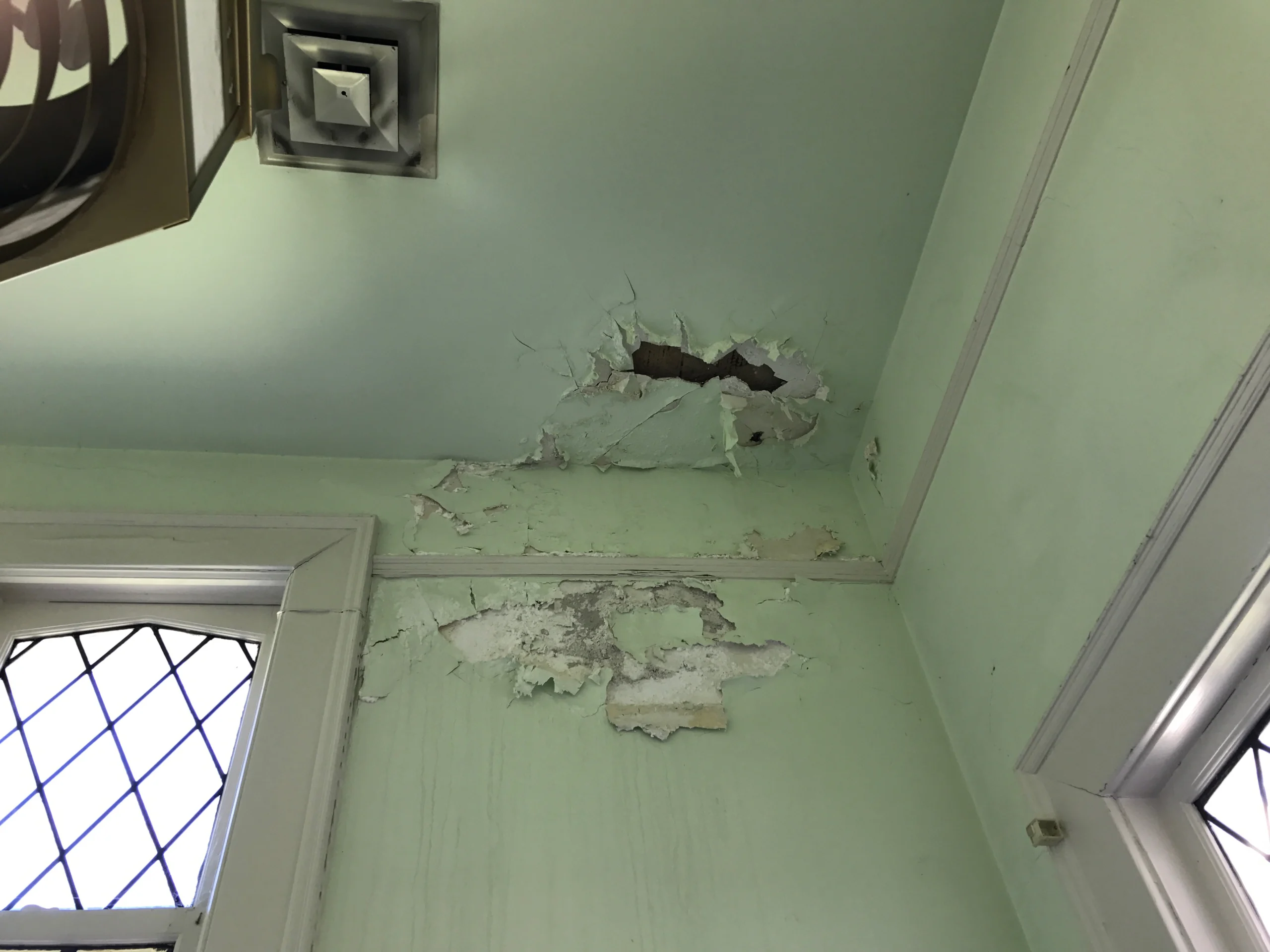 Chapel Plaster Peel